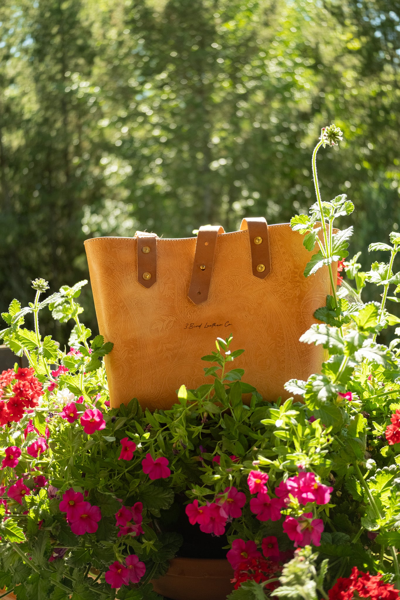 Mini Leather Tote Bag