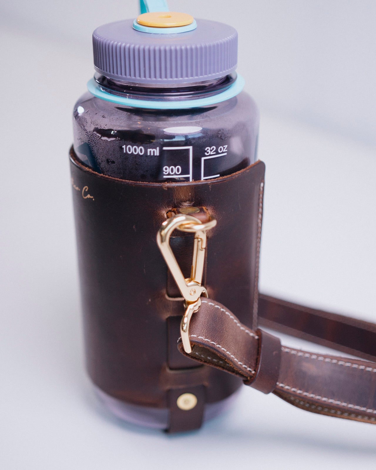 Leather Water Bottle Holder