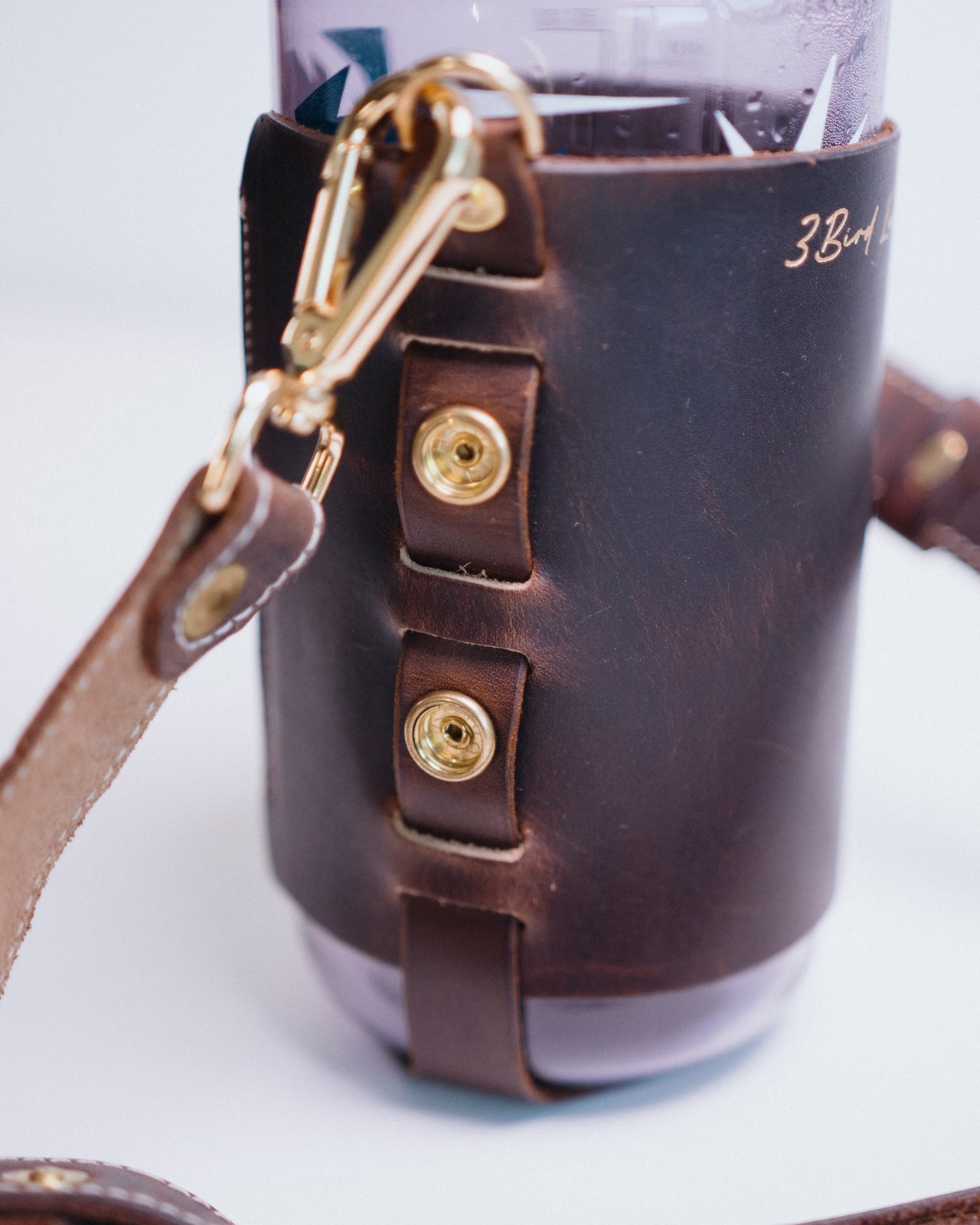 Leather Water Bottle Holder