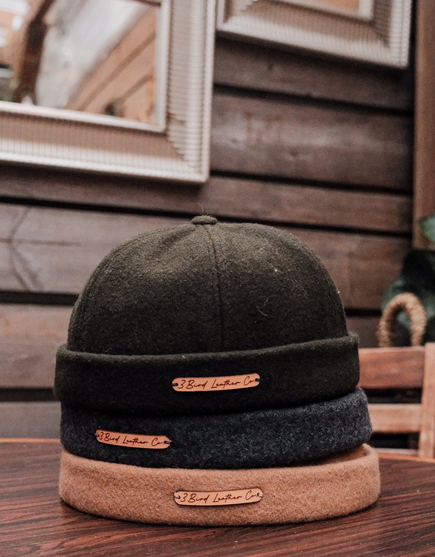 Canadian Made Melton Wool Beanie
