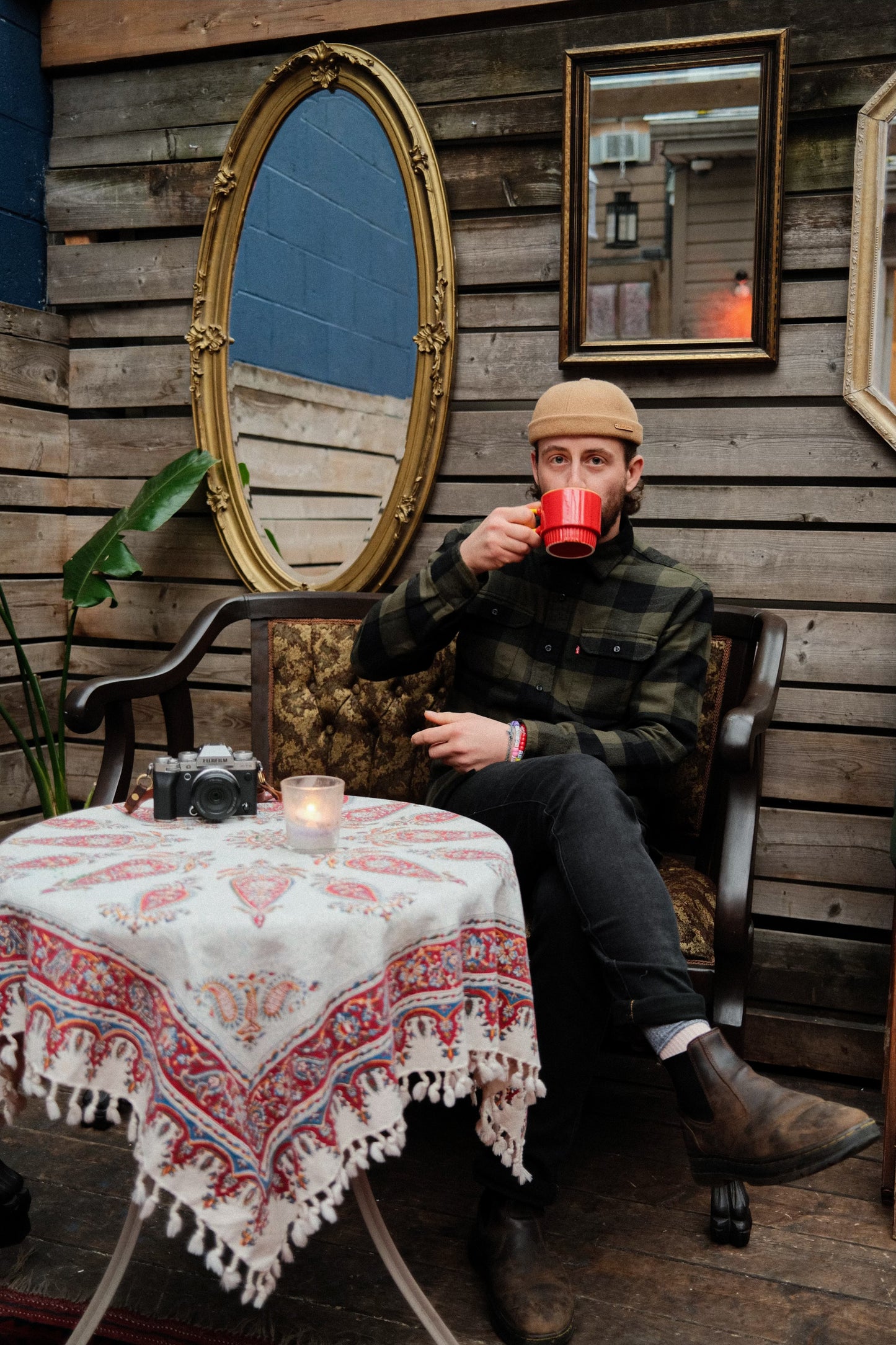 Canadian Made Melton Wool Beanie