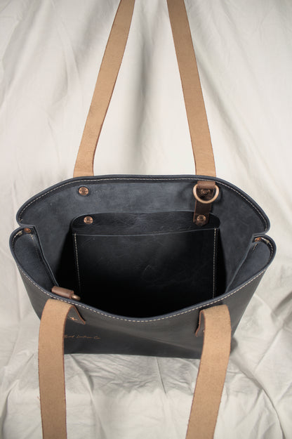 Mini Leather Tote Bag