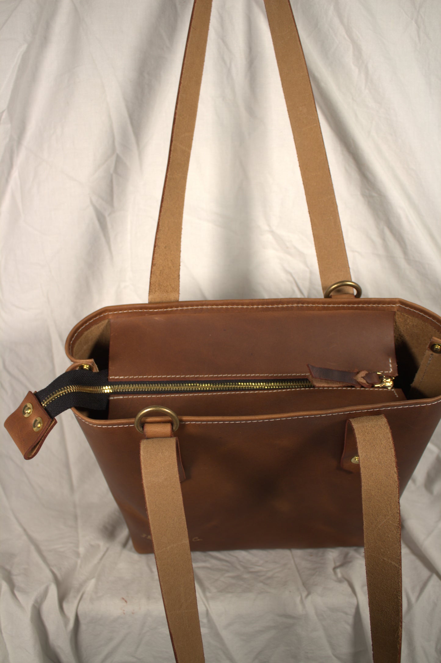 Mini Leather Tote Bag