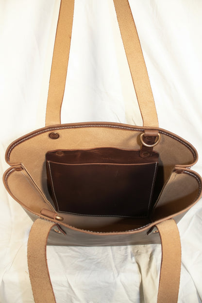 Mini Leather Tote Bag