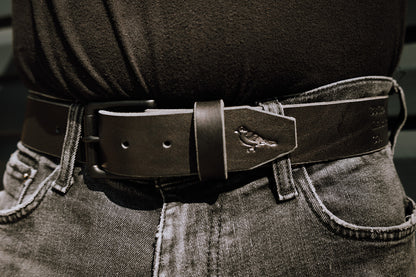 Black Leather Belt