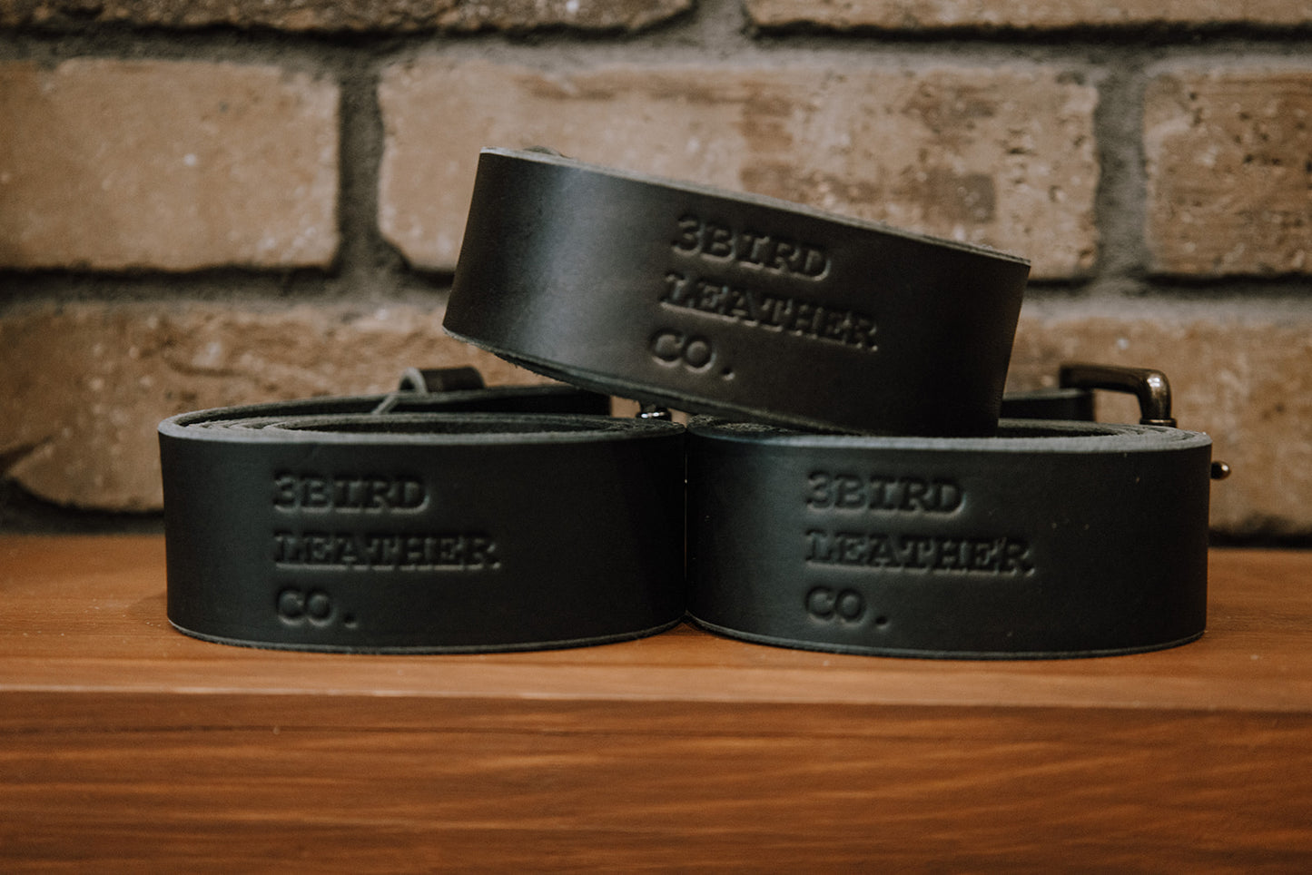 Black Leather Belt