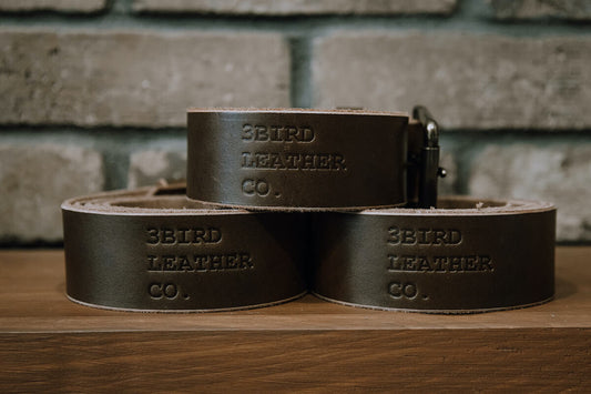 Classic Brown Leather Belt