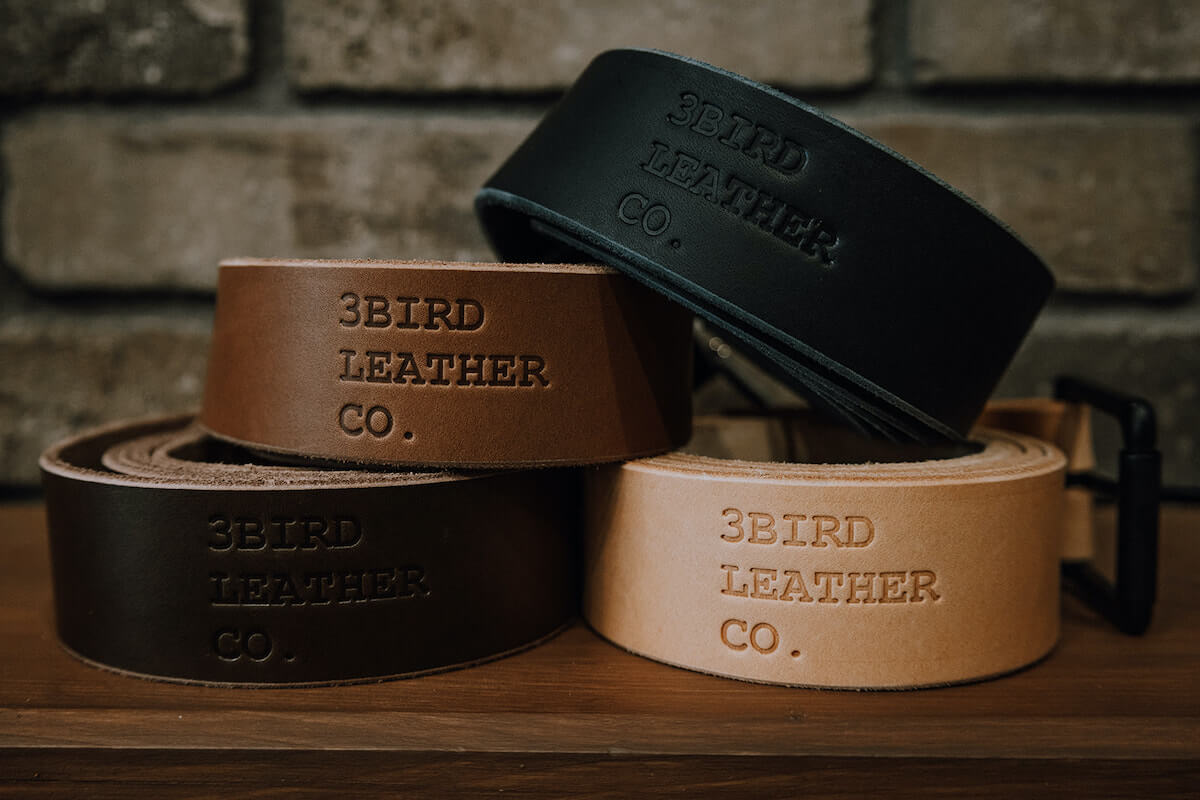 Natural Leather Belt