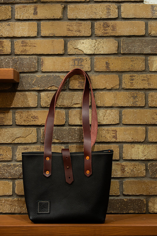 Mini Leather Tote Bag