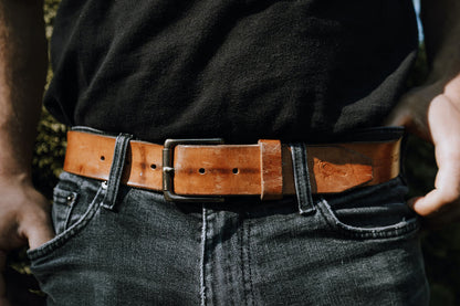 Natural Leather Belt